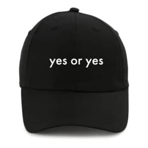 Yes or Yes Hat by Le Sweat