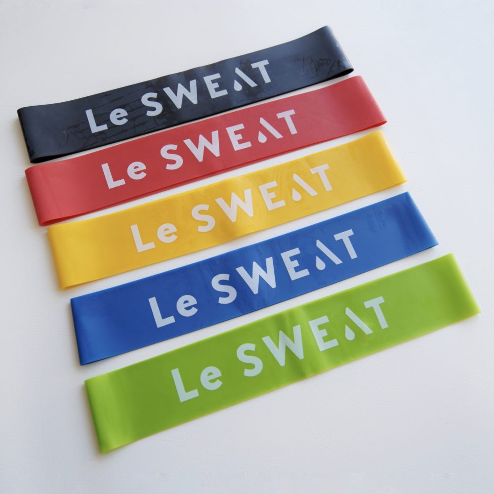 Le Sweat 5-Pack Resistance Bands
